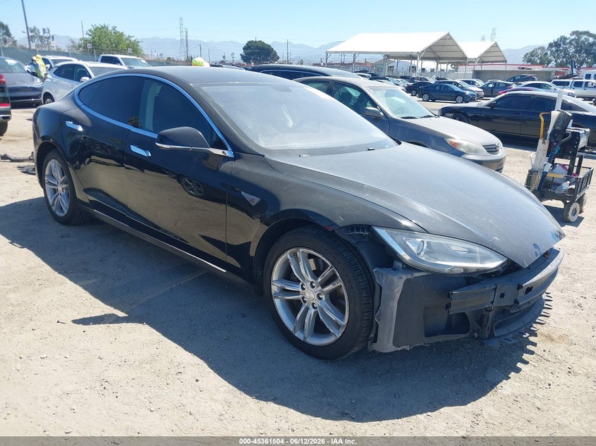 2013 Tesla Model s VIN 5YJSA1CN9DFP27745 IAAI salvage auction — FRONT END, Salvage Title, sold $3,000 on 2026-07-24 (photo 1)