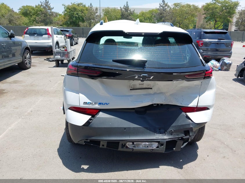 2023 Chevrolet Bolt euv VIN 1G1FY6S03P4208159 IAAI salvage auction — REAR END, Salvage (California), sold $7,350 on 2026-07-23 (photo 6)