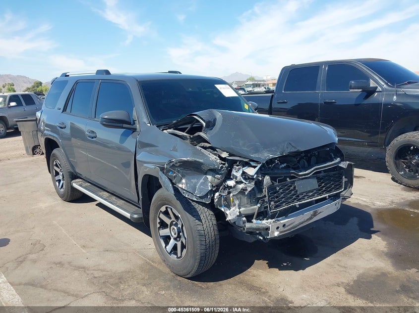 2024 Toyota 4runner VIN JTEEU5JR8R5306783 IAAI salvage auction — FRONT END, Salvage (Arizona), sold $9,100 on 2026-07-21 (photo 6)