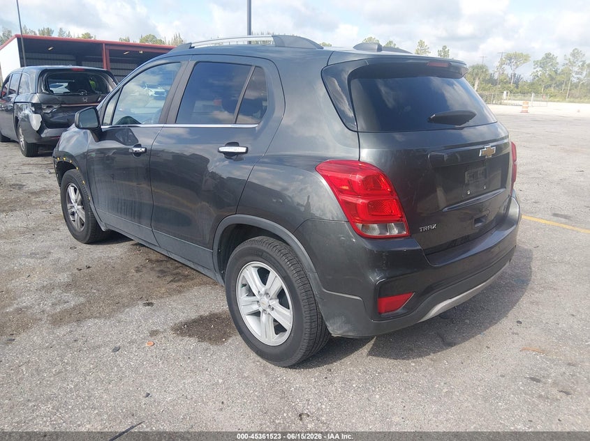 2017 Chevrolet Trax VIN KL7CJLSB1HB150562 IAAI salvage auction — LEFT FRONT, Rebuildable (Florida), sold $1,100 on 2026-07-13 (photo 3)