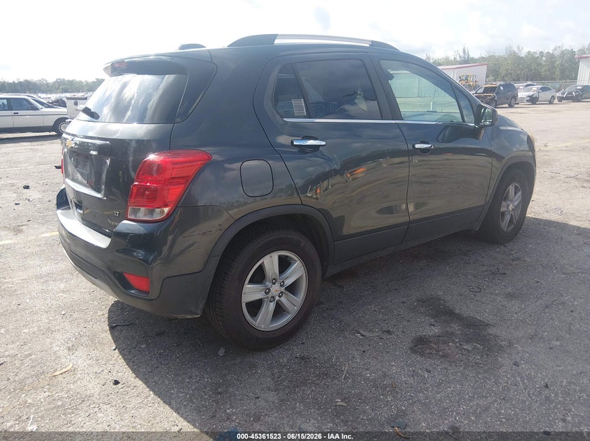 2017 Chevrolet Trax VIN KL7CJLSB1HB150562 IAAI salvage auction — LEFT FRONT, Rebuildable (Florida), sold $1,100 on 2026-07-13 (photo 4)