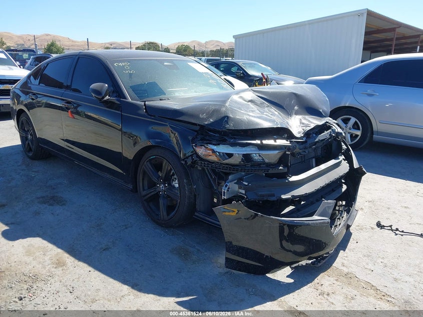 2024 Honda Accord VIN 1HGCY2F76RA065076 IAAI salvage auction — THEFT, Salvage (California), sold $10,375 on 2026-07-30 (photo 1)