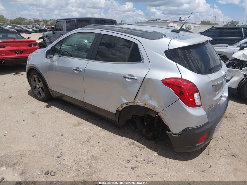 2014 Buick Encore VIN KL4CJBSB4EB684044 IAAI salvage auction — LEFT REAR, Salvage (Texas), sold $525 on 2026-07-09 (photo 3)