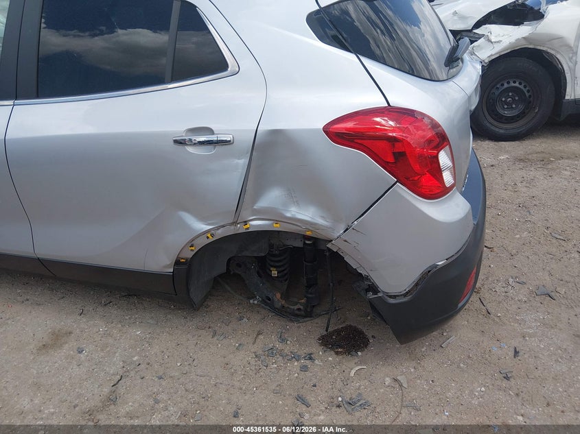 2014 Buick Encore VIN KL4CJBSB4EB684044 IAAI salvage auction — LEFT REAR, Salvage (Texas), sold $525 on 2026-07-09 (photo 6)