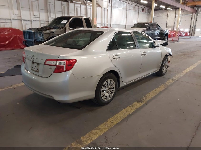 2012 Toyota Camry VIN 4T4BF1FK1CR186930 IAAI salvage auction — FRONT END, Salvage (Oregon), sold $675 on 2026-08-21 (photo 4)