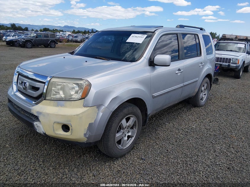 2011 Honda Pilot VIN 5FNYF3H54BB036202 IAAI salvage auction — FRONT END, Clear - Public Restricted (Oregon), sold $700 on 2026-07-09 (photo 2)