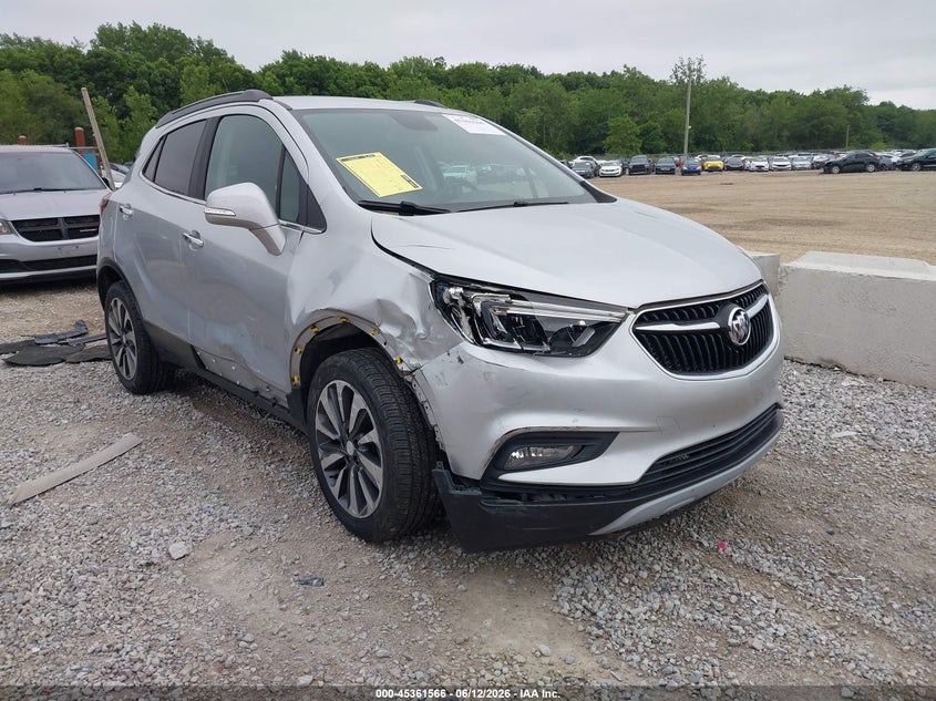2018 Buick Encore VIN KL4CJGSB0JB642624 IAAI salvage auction — FRONT & REAR, Salvage (Ohio), sold $2,250 on 2026-07-10 (photo 1)