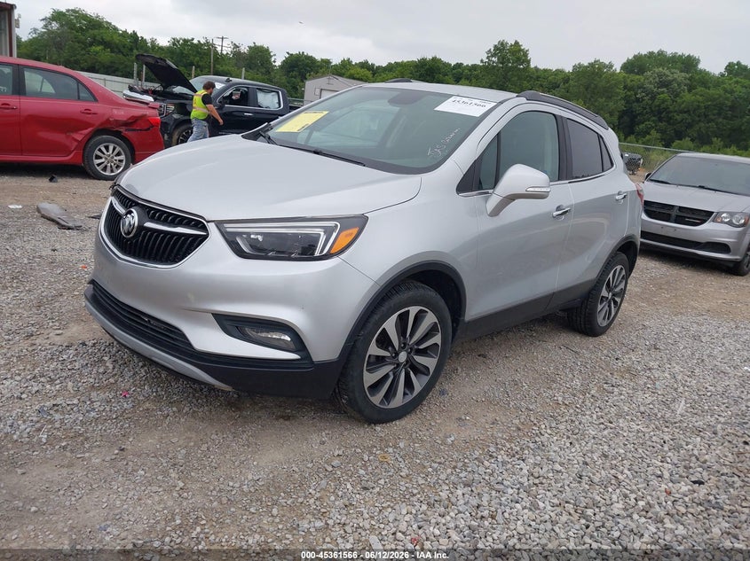 2018 Buick Encore VIN KL4CJGSB0JB642624 IAAI salvage auction — FRONT & REAR, Salvage (Ohio), sold $2,250 on 2026-07-10 (photo 2)