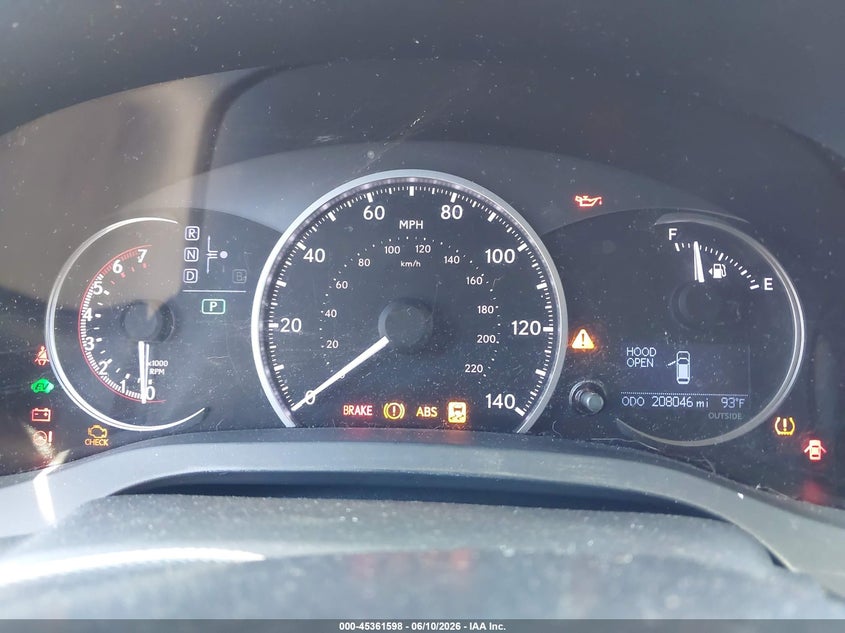 2012 Lexus Ct VIN JTHKD5BH5C2111602 IAAI salvage auction — NORMAL WEAR, Clear - Dealer Only (California), sold $2,825 on 2026-07-07 (photo 7)