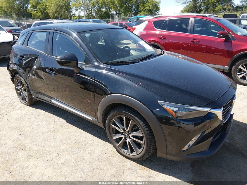 2016 Mazda Cx-3 VIN JM1DKBD73G0111893 IAAI salvage auction — SIDE, Certificate Of Title (Nebraska), sold $2,850 on 2026-07-15 (photo 1)