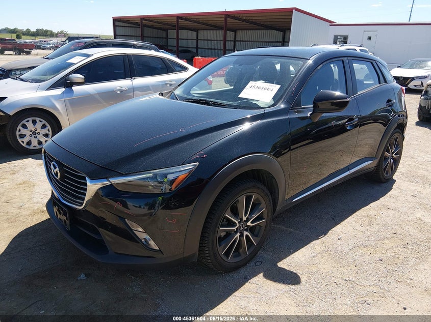 2016 Mazda Cx-3 VIN JM1DKBD73G0111893 IAAI salvage auction — SIDE, Certificate Of Title (Nebraska), sold $2,850 on 2026-07-15 (photo 2)