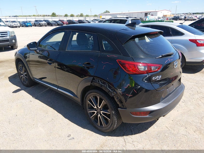 2016 Mazda Cx-3 VIN JM1DKBD73G0111893 IAAI salvage auction — SIDE, Certificate Of Title (Nebraska), sold $2,850 on 2026-07-15 (photo 3)