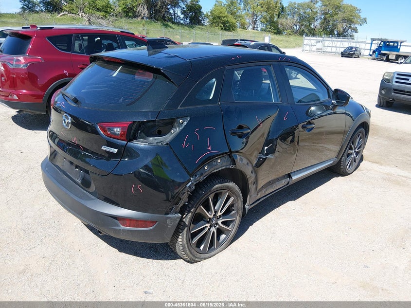 2016 Mazda Cx-3 VIN JM1DKBD73G0111893 IAAI salvage auction — SIDE, Certificate Of Title (Nebraska), sold $2,850 on 2026-07-15 (photo 4)