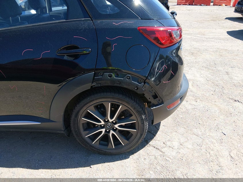 2016 Mazda Cx-3 VIN JM1DKBD73G0111893 IAAI salvage auction — SIDE, Certificate Of Title (Nebraska), sold $2,850 on 2026-07-15 (photo 6)