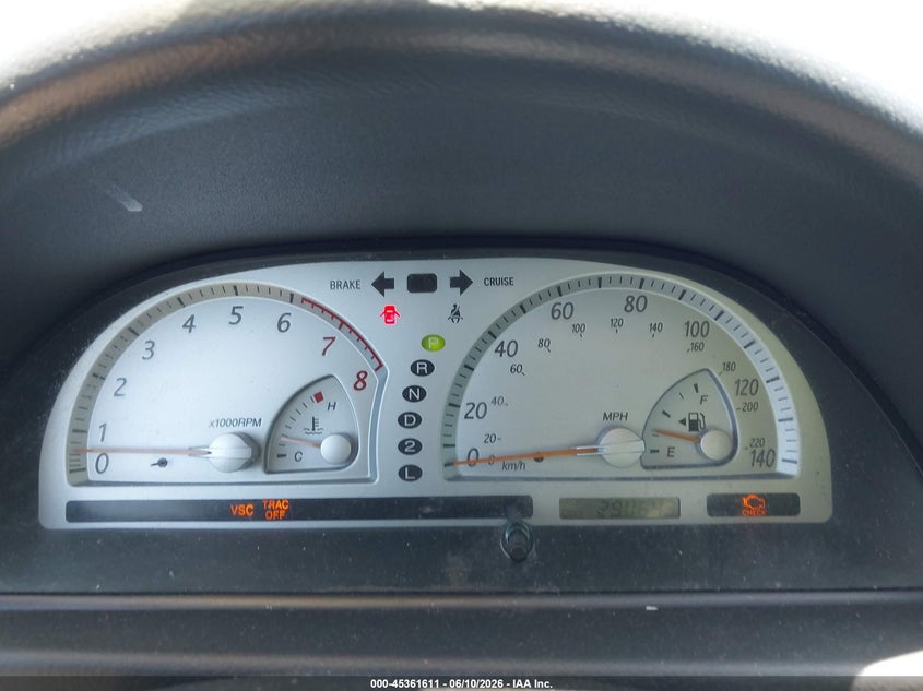 2002 Toyota Camry VIN 4T1BF30K72U506829 IAAI salvage auction — NORMAL WEAR, App For Dup Clear (California), sold $375 on 2026-07-09 (photo 7)