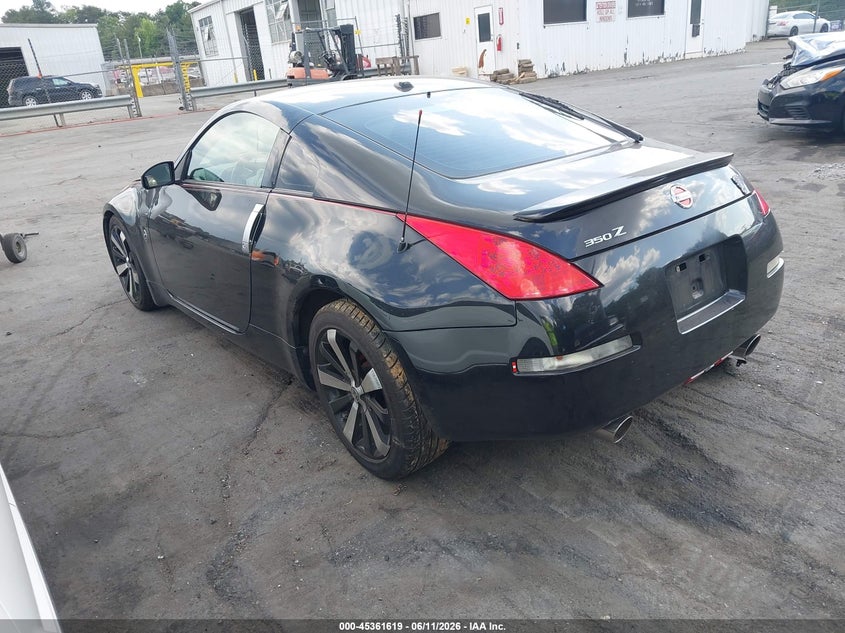 2006 Nissan 350z VIN JN1AZ34D96M330362 IAAI salvage auction — FRONT END, Salvage (North Carolina), sold $450 on 2026-07-18 (photo 3)