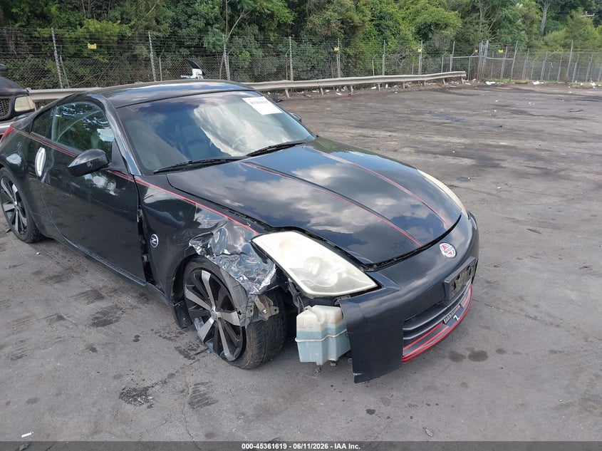 2006 Nissan 350z VIN JN1AZ34D96M330362 IAAI salvage auction — FRONT END, Salvage (North Carolina), sold $450 on 2026-07-18 (photo 6)