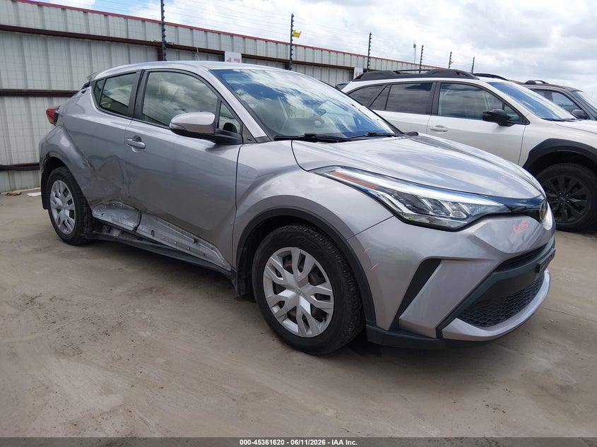2020 Toyota C-hr VIN JTNKHMBX8L1071895 IAAI salvage auction — RIGHT SIDE, Original (Texas), sold $4,300 on 2026-07-28 (photo 1)