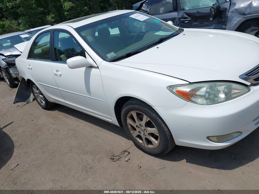 2004 Toyota Camry VIN JTDBE32K240287714 IAAI salvage auction — ALL OVER, Clear (Massachusetts), sold $325 on 2026-07-07 (photo 1)