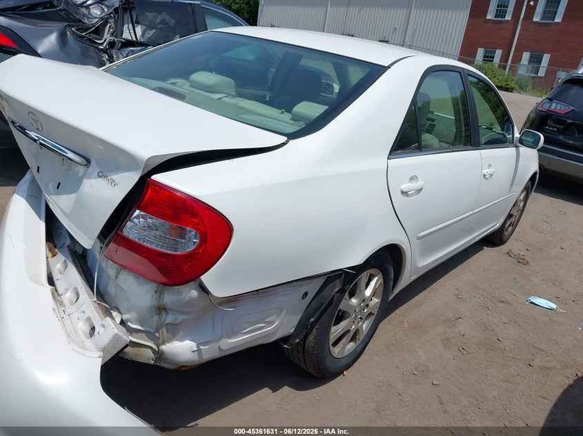 2004 Toyota Camry VIN JTDBE32K240287714 IAAI salvage auction — ALL OVER, Clear (Massachusetts), sold $325 on 2026-07-07 (photo 4)