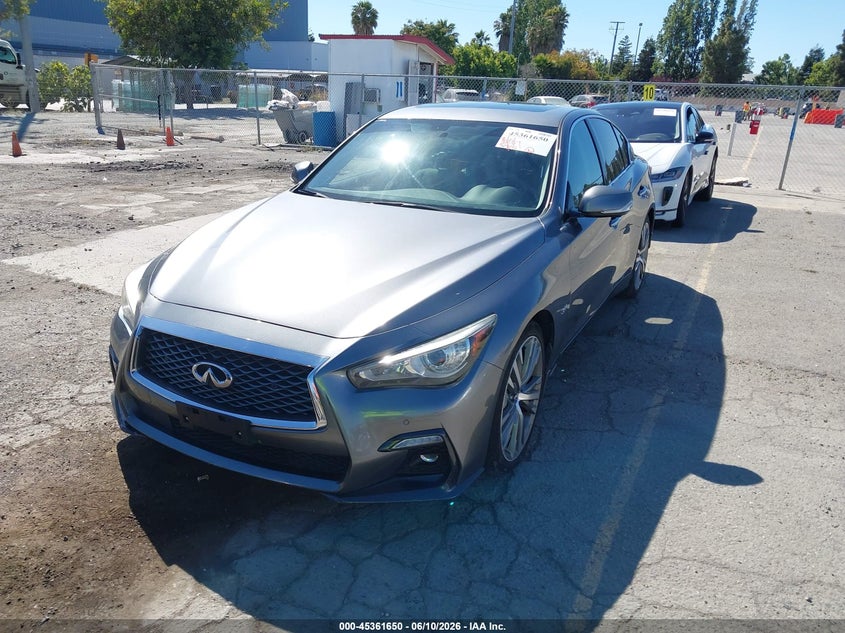 2019 Infiniti Q50 VIN JN1EV7AP7KM519363 IAAI salvage auction — BIO HAZARD, Salvage Title, sold $25 on 2026-07-29 (photo 6)