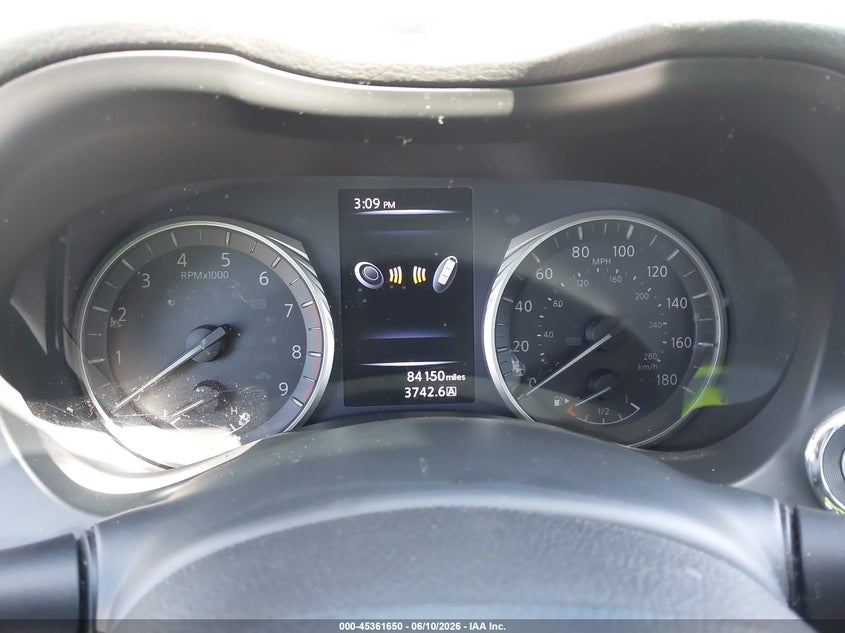2019 Infiniti Q50 VIN JN1EV7AP7KM519363 IAAI salvage auction — BIO HAZARD, Salvage Title, sold $25 on 2026-07-29 (photo 7)