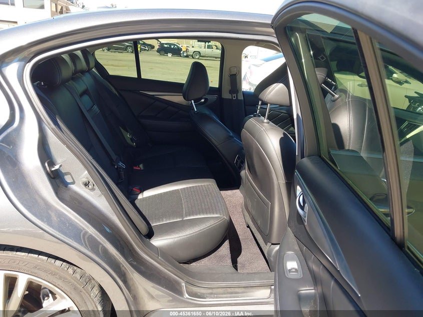 2019 Infiniti Q50 VIN JN1EV7AP7KM519363 IAAI salvage auction — BIO HAZARD, Salvage Title, sold $25 on 2026-07-29 (photo 8)