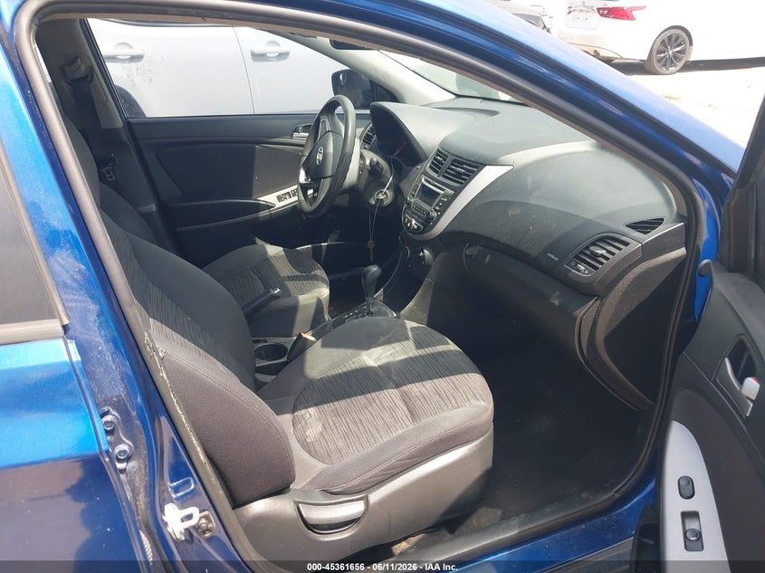 2016 Hyundai Accent VIN KMHCT5AE7GU263306 IAAI salvage auction — FRONT END, Salvage (Kansas), sold $650 on 2026-07-22 (photo 5)