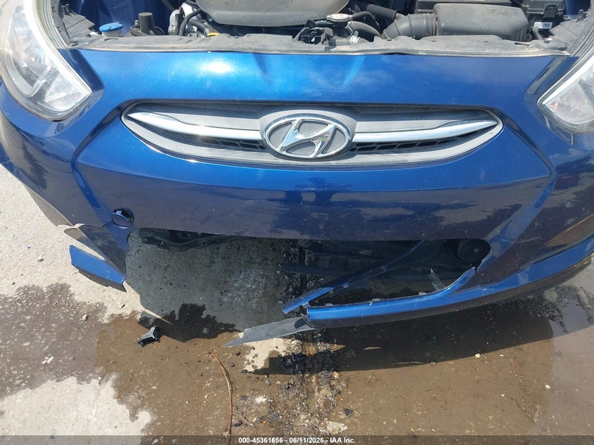 2016 Hyundai Accent VIN KMHCT5AE7GU263306 IAAI salvage auction — FRONT END, Salvage (Kansas), sold $650 on 2026-07-22 (photo 6)