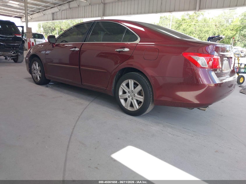 2007 Lexus ES VIN JTHBJ46G072078695 IAAI salvage auction — RIGHT FRONT, Rebuildable (Florida), sold $250 on 2026-07-08 (photo 3)