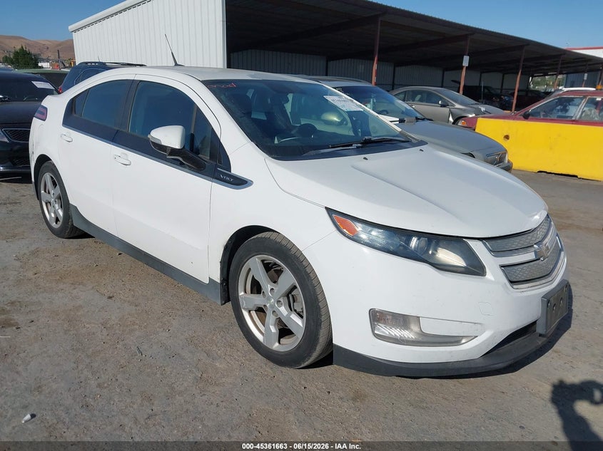 2013 Chevrolet Volt VIN 1G1RE6E49DU113010 IAAI salvage auction — FRONT END, Salvage (California), sold $825 on 2026-07-09 (photo 1)