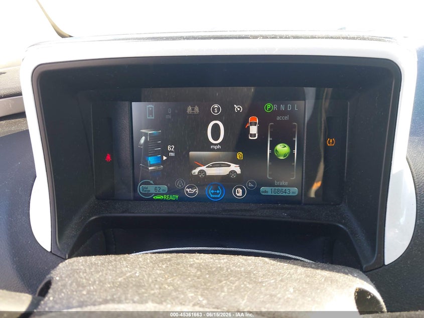 2013 Chevrolet Volt VIN 1G1RE6E49DU113010 IAAI salvage auction — FRONT END, Salvage (California), sold $825 on 2026-07-09 (photo 7)