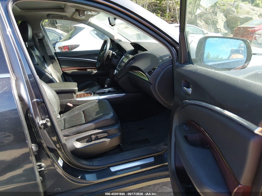 2015 Acura Mdx VIN 5FRYD4H28FB014130 IAAI salvage auction — FRONT END, Salvage Title, sold $900 on 2026-07-11 (photo 5)