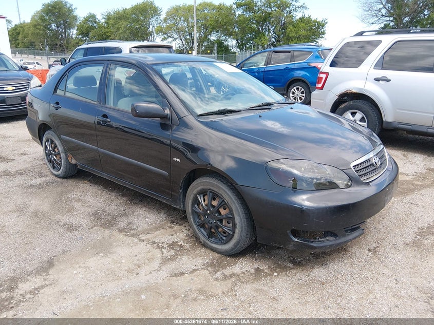 2005 Toyota Corolla VIN JTDBR32E552065656 IAAI salvage auction — NORMAL WEAR, Certificate Of Title (Nebraska), sold $525 on 2026-07-30 (photo 1)