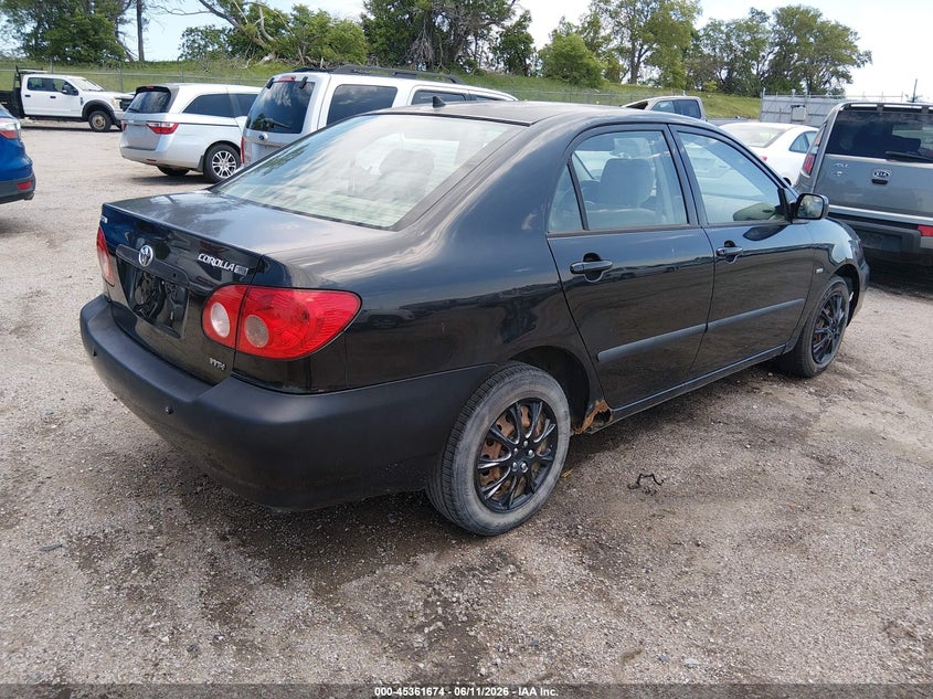 2005 Toyota Corolla VIN JTDBR32E552065656 IAAI salvage auction — NORMAL WEAR, Certificate Of Title (Nebraska), sold $525 on 2026-07-30 (photo 4)