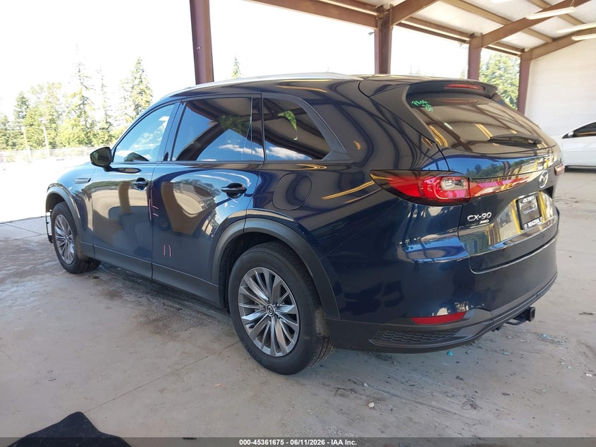 2024 Mazda Cx-90 VIN JM3KKBHD4R1128665 IAAI salvage auction — FRONT END, Bill Of Sale (Washington), sold $10,600 on 2026-07-22 (photo 3)