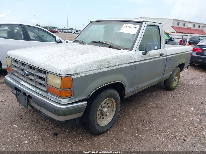1991 Ford Ranger VIN 1FTCR10A9MTA40938 IAAI salvage auction — WATER/FLOOD, Original (Texas), sold $375 on 2026-07-09 (photo 2)