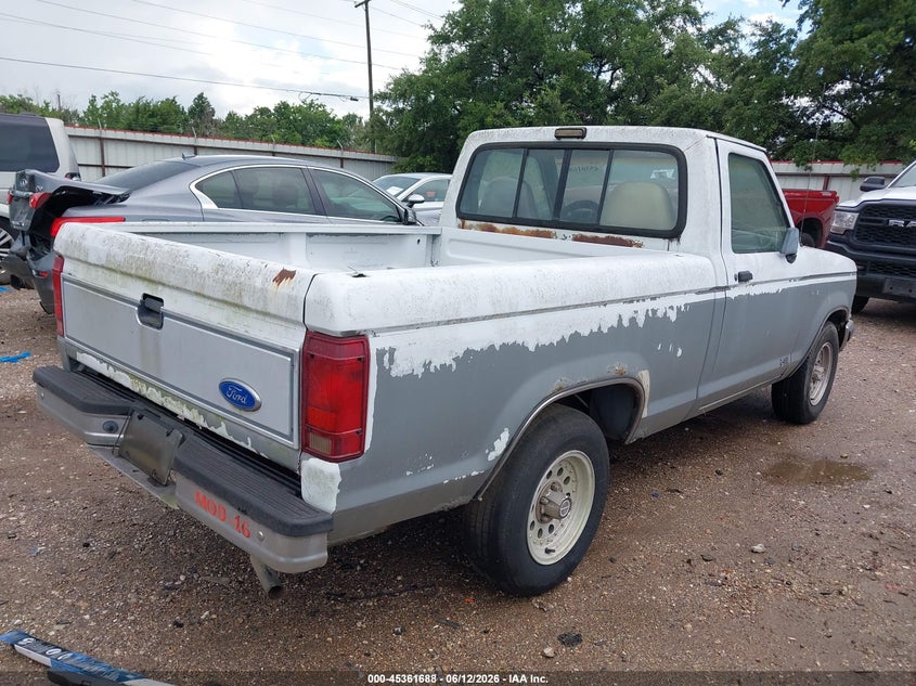 1991 Ford Ranger VIN 1FTCR10A9MTA40938 IAAI salvage auction — WATER/FLOOD, Original (Texas), sold $375 on 2026-07-09 (photo 4)