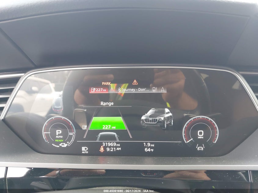 2021 Audi E-tron sportback VIN WA13AAGE4MB005837 IAAI salvage auction — REAR END, Bill Of Sale (Washington), sold $4,050 on 2026-07-29 (photo 7)