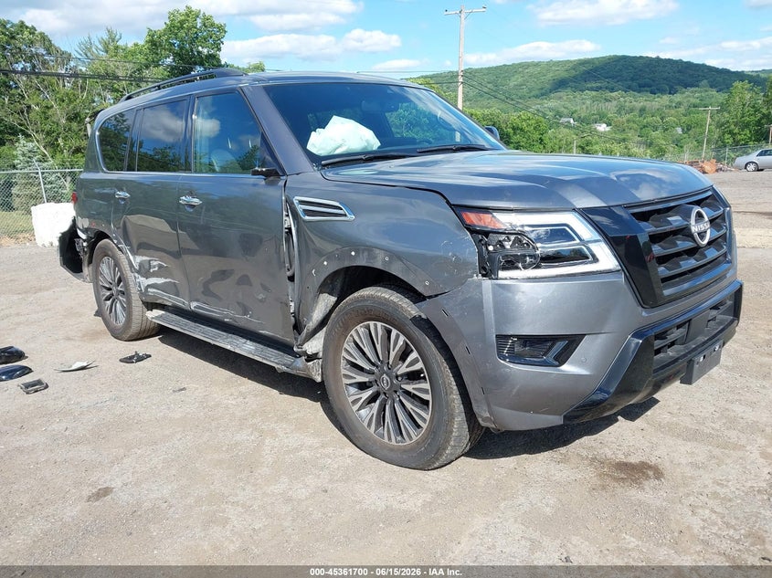 2024 Nissan Armada VIN JN8AY2BB3R9854033 IAAI salvage auction — RIGHT SIDE, Salvage (New Jersey), sold $15,900 on 2026-07-30 (photo 1)