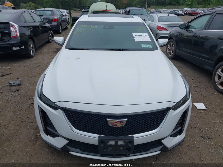 2020 Cadillac Ct5 VIN 1G6DU5RK8L0119333 IAAI salvage auction — UNDERCARRIAGE, Salvage Title, sold $7,950 on 2026-08-18 (photo 6)