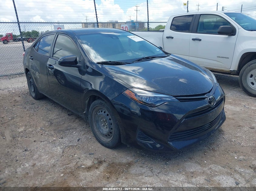 2017 Toyota Corolla VIN 5YFBURHE2HP599101 IAAI salvage auction — NORMAL WEAR, Original (Texas), sold $2,650 on 2026-07-29 (photo 1)