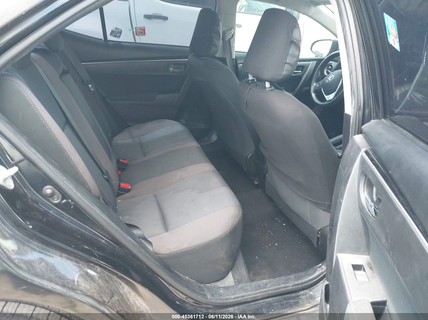 2017 Toyota Corolla VIN 5YFBURHE2HP599101 IAAI salvage auction — NORMAL WEAR, Original (Texas), sold $2,650 on 2026-07-29 (photo 8)