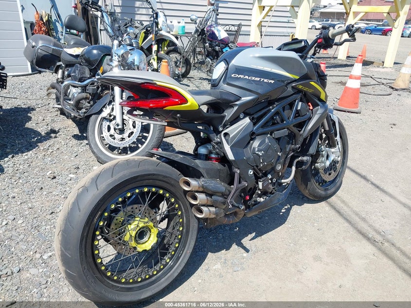 2019 M. v. agusta Dragster VIN ZCGPJGNU4KV002747 IAAI salvage auction — SIDE, Salvage (New Jersey), sold $1,600 on 2026-07-21 (photo 4)