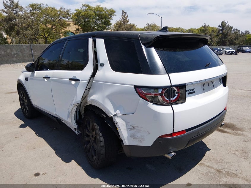 2015 Land rover Discovery sport VIN SALCT2BG9FH540007 IAAI salvage auction — LEFT & RIGHT, Salvage (California), sold $1,775 on 2026-07-29 (photo 6)