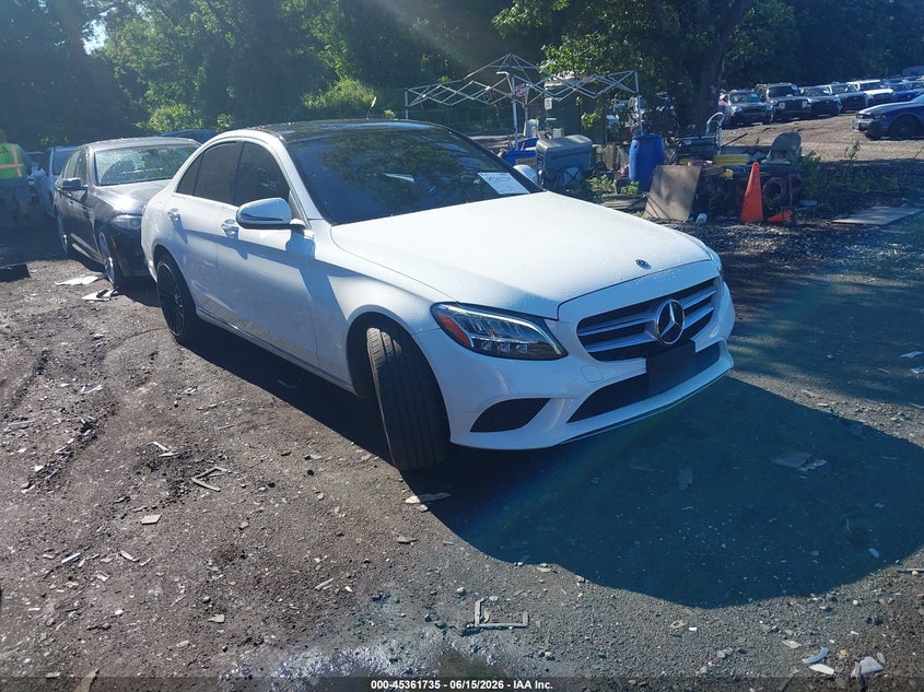 2020 Mercedes-benz C-klasse VIN W1KWF8EB6LR593788 — IAAI salvage auction photo