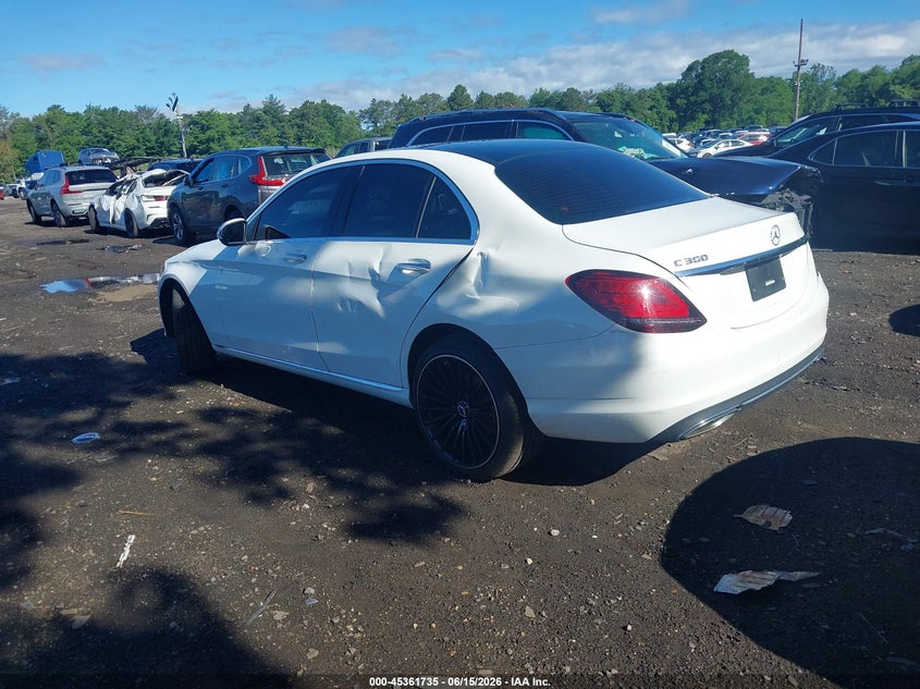 2020 Mercedes-benz C-klasse VIN W1KWF8EB6LR593788 IAAI salvage auction — LEFT FRONT, Salvage Title, sold $11,825 on 2026-08-21 (photo 3)