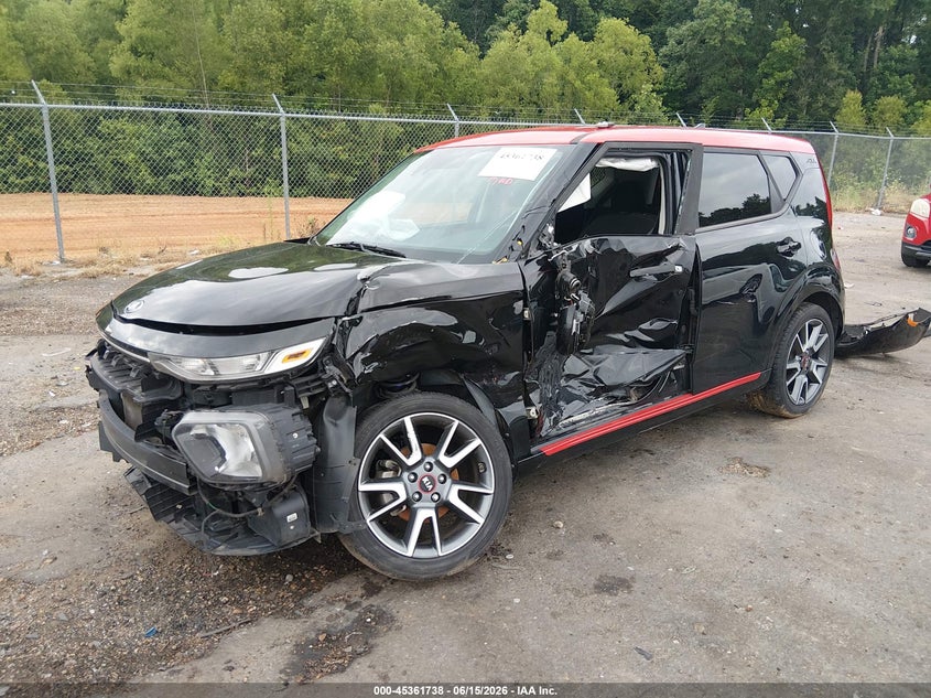 2020 Kia Soul VIN KNDJ63AU2L7012684 IAAI salvage auction — LEFT SIDE, Salvage (Mississippi), sold $1,525 on 2026-07-15 (photo 2)