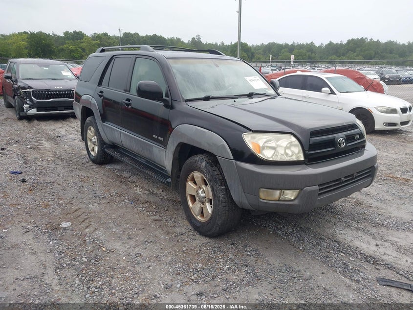 2003 Toyota 4runner VIN JTEBT14R830015439 IAAI salvage auction — NORMAL WEAR, Clear (Florida), sold $2,400 on 2026-07-16 (photo 1)