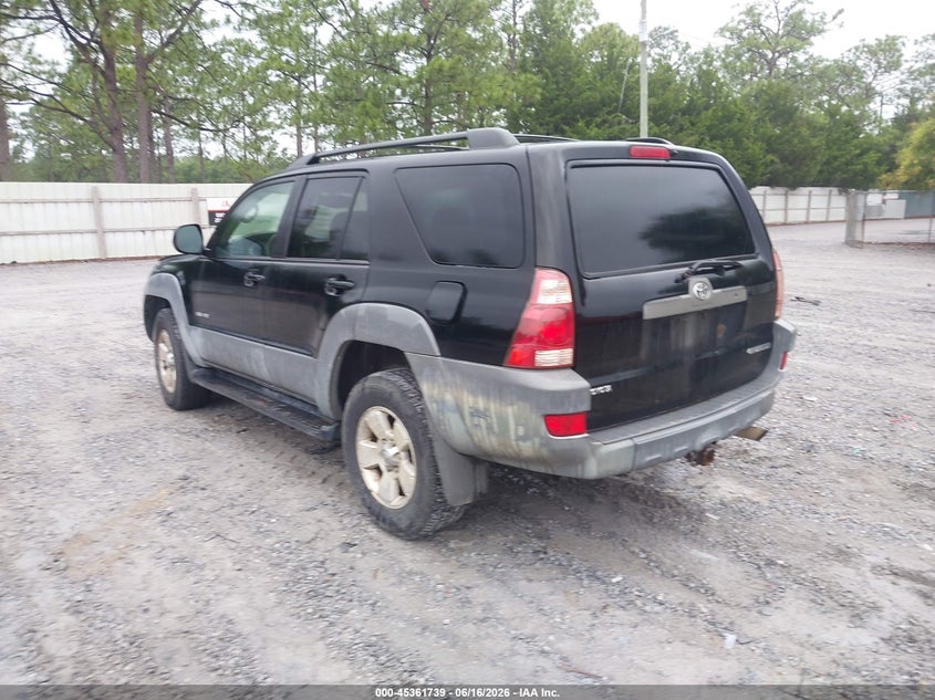 2003 Toyota 4runner VIN JTEBT14R830015439 IAAI salvage auction — NORMAL WEAR, Clear (Florida), sold $2,400 on 2026-07-16 (photo 3)